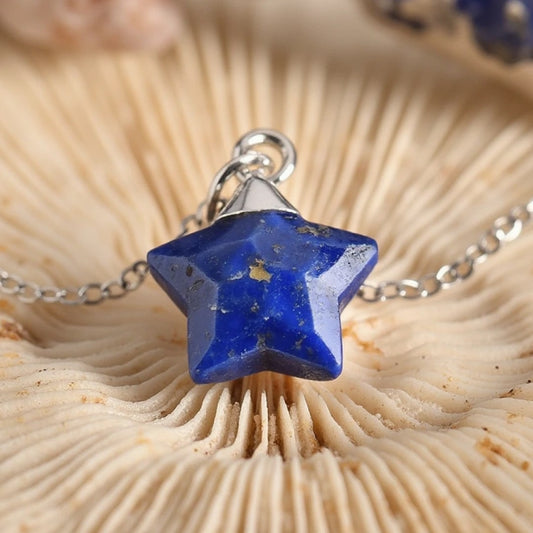 Lapis Lazuli tähti riipus